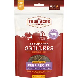 True Acre Foods Farmhouse Grillers Beef Recipe with Sweet Potatoes, 6-oz  bag