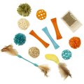 Petlinks Play Pack Cat Toys with Catnip, 13 count