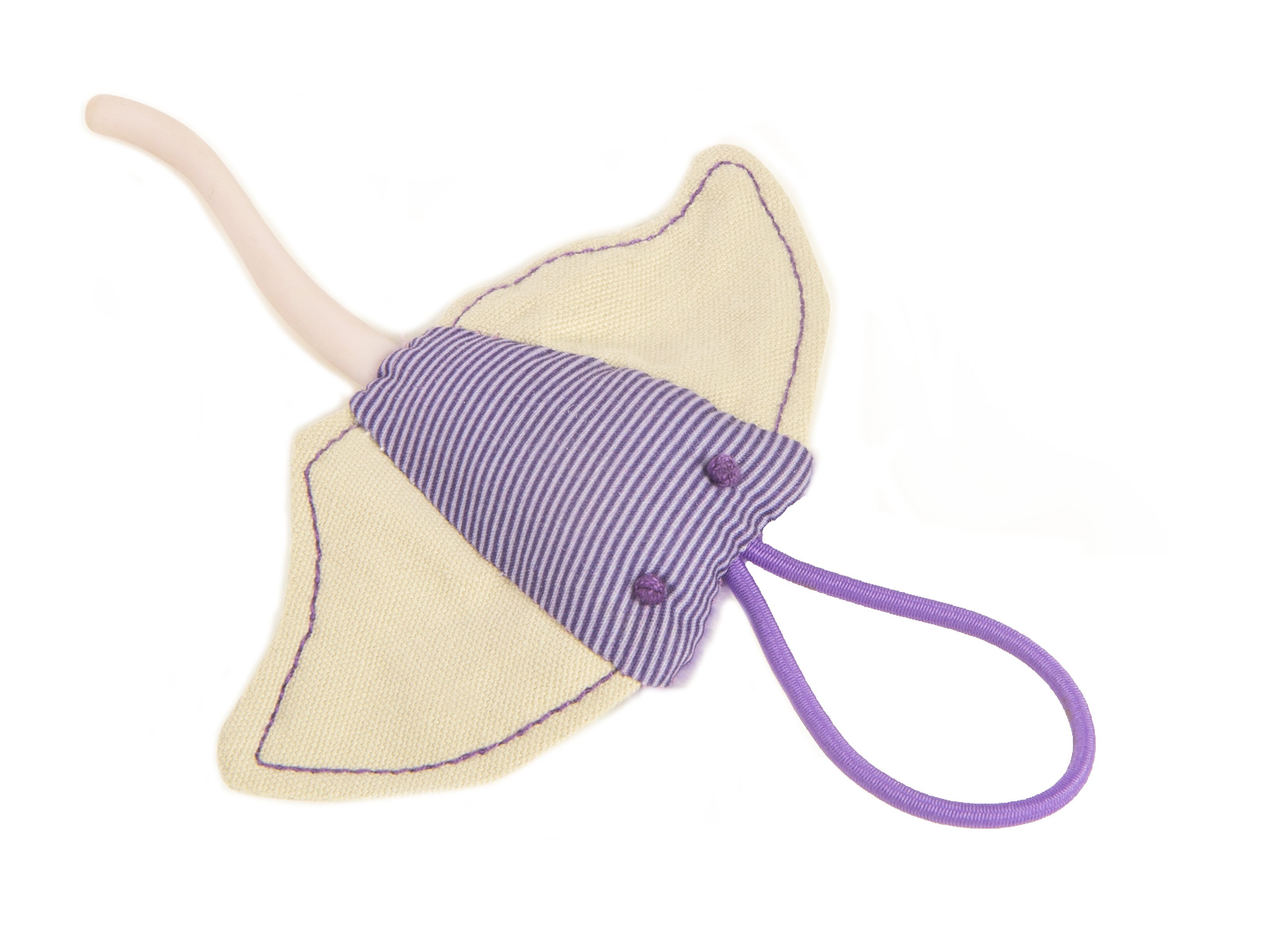Petlinks Felty Flyer Catnip & Silvervine Launcher Cat Toy, Blue, Medium