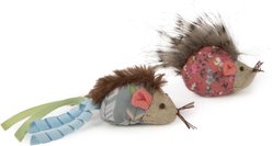 Petlinks HappyNip Mohawk Mice Cat Toy with Catnip, 2 count