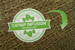Petlinks Scratcher's Choice Perch Hammock Cat Scratcher Toy with Catnip slide 2 of 9