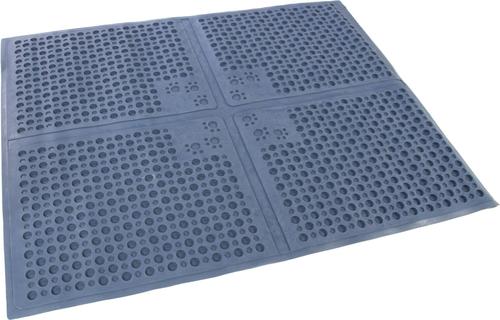 Show full view: Petlinks Purrfect Paws Cat Litter Mat, Blue, Large slide 3 of 11