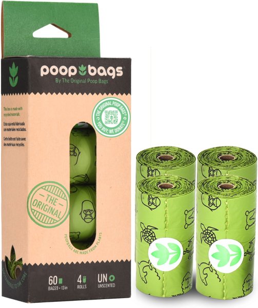 The Original Poop Bags Compostable Rolls, 60 count slide 1 of 8