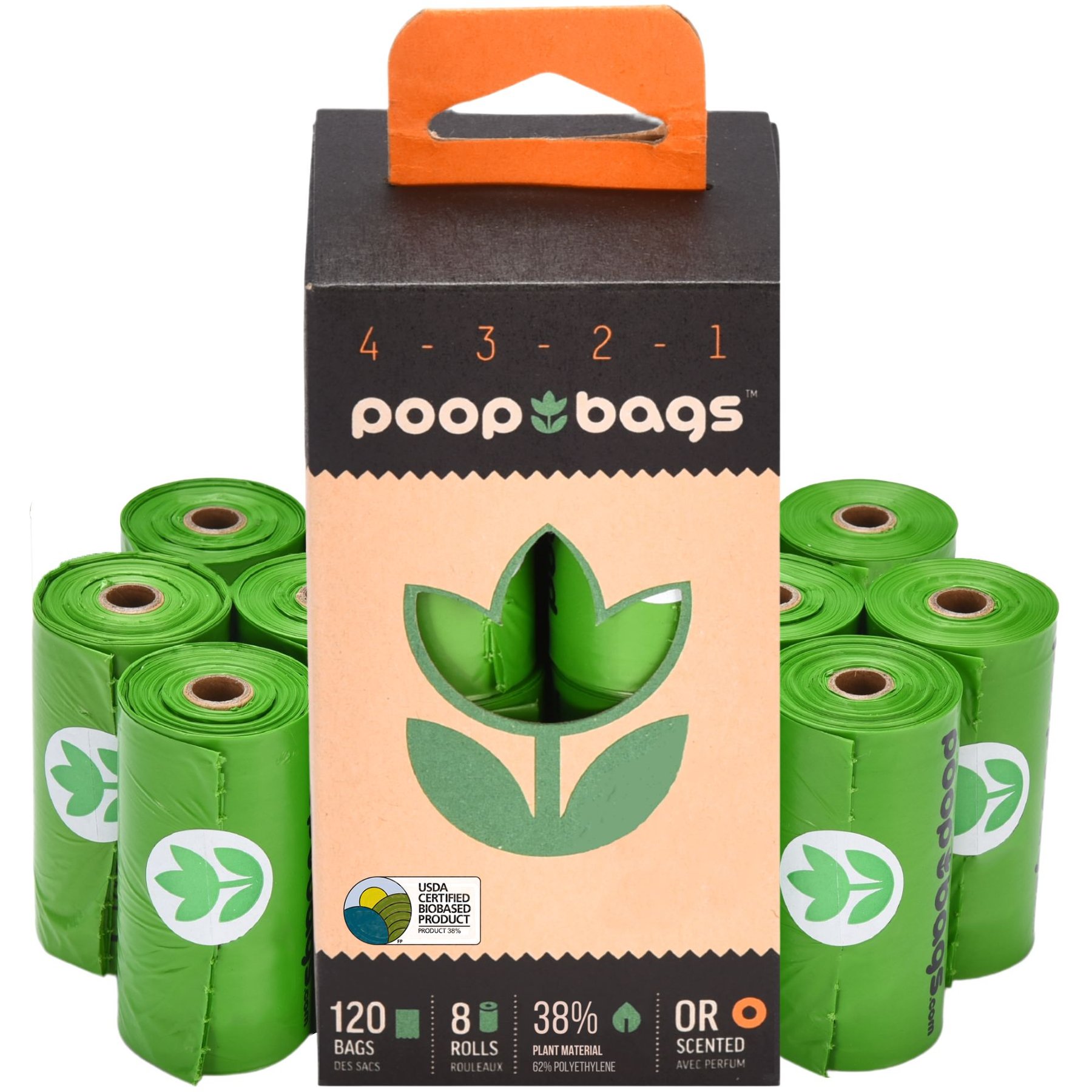 VeggieBags - 100% Compostable and Biodegradable Poop Bags – Super Ruff