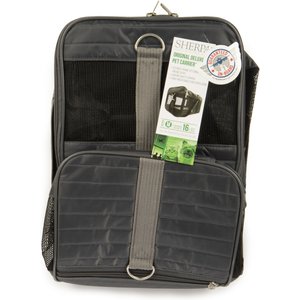 Sherpa Original Deluxe Airline-Approved Dog & Cat Carrier Bag, Charcoal, Medium
