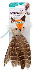 SmartyKat Toss-a-Fox Feathered Cat Toy