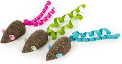 SmartyKat Magic Mice Catnip Cat Toys, 3 count