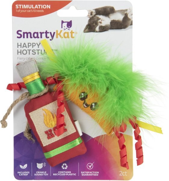 SmartyKat Happy Hotstuff Catnip Cat Toys, 2 count slide 1 of 5