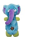 Charming Pet Ice Agerz with Calming Lavender Elephant Squeaky Plush Dog Toy