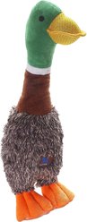Charming Pet Headbangerz Duck Squeaky Plush Dog Toy