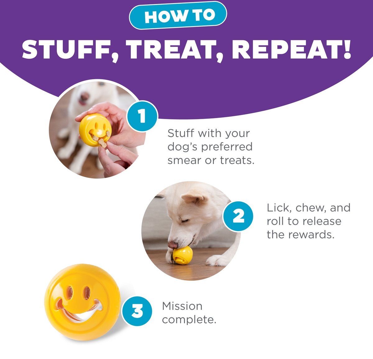 Zee.Tough Dog Super Pear Treat Dispensing Tough Dog Chew Toy