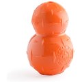 Planet Dog Orbee-Tuff Diamond Plate Double-Tuff Ball Tough Dog Chew Toy, Orange, Large