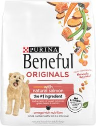 Purina Beneful Originals with Natural Salmon Dry Dog Food, 28-lb bag