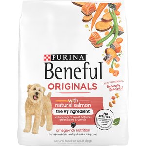Purina Beneful Originals with Natural Salmon Dry Dog Food, 28-lb bag