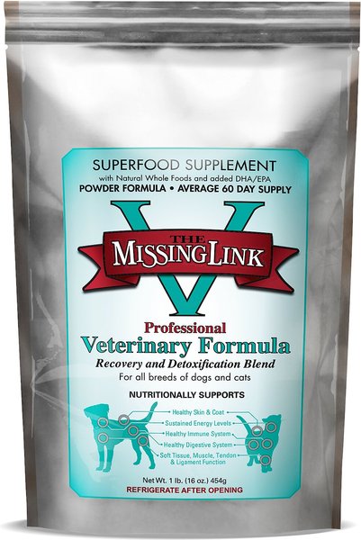 The Missing Link Professional Veterinary Formula Recovery & Detoxification Superfood Dog & Cat Supplement, 1-lb slide 1 of 2