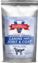 The Missing Link Professional Veterinary Formula Hip, Joint & Coat Superfood Dog Supplement, 5-lb