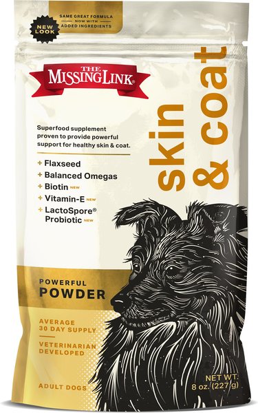 The Missing Link Skin & Coat Powder Dog Supplement , 8-oz bag slide 1 of 7