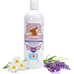 Pawtitas Organic Lavender & Chamomile Oatmeal Dog Shampoo & Conditioner, 16-oz bottle