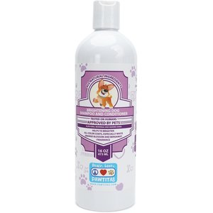 Pawtitas Organic Orange Blossom & Bergamot Oatmeal Dog Shampoo & Conditioner, 16-oz bottle