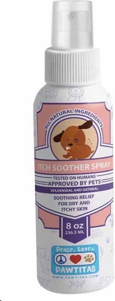 Pawtitas Organic Hypoallergenic Itch Soother Dog Moisturizer, 8-oz bottle slide 1 of 3