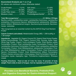 Nature's Farmacy Dogzymes Probiotic Paste Dog Supplement, 30-cc syringe slide 2 of 3
