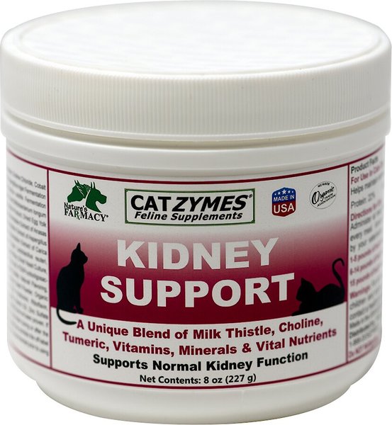 Discontinued NATURE'S FARMACY Catzymes Kidney Support Cat Supplement