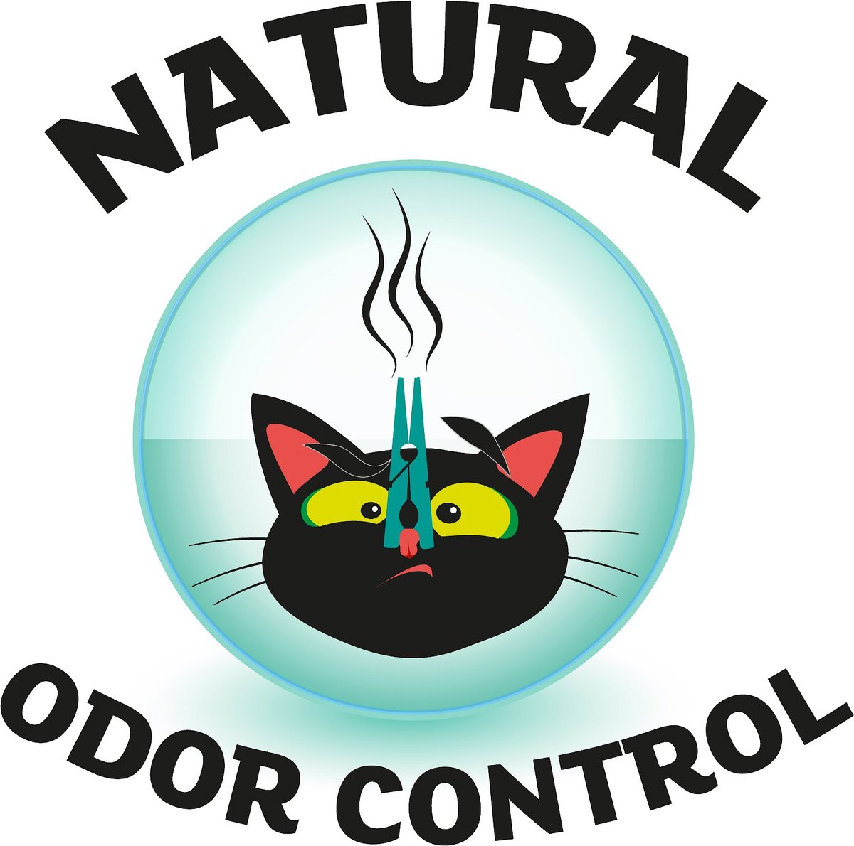 Sanicat odor outlet control