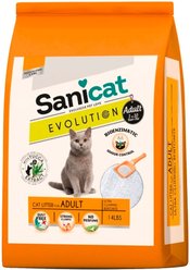 Sanicat Evolution Adult Unscented Clumping Clay Cat Litter, 14-lb bag