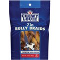 Chewy Louie 7" Bully Braid Dog Treat, 3 count