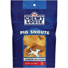 Chewy Louie Pig Snouts Dog Treat