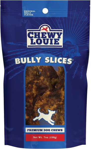 Chewy Louie Bully Slices Dog Treat, 1 count slide 1 of 5
