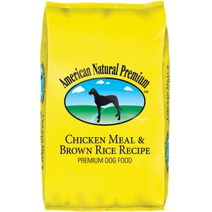 American Natural Premium Chicken Meal & Brown Rice Recipe Dry Dog Food, 33-lb bag