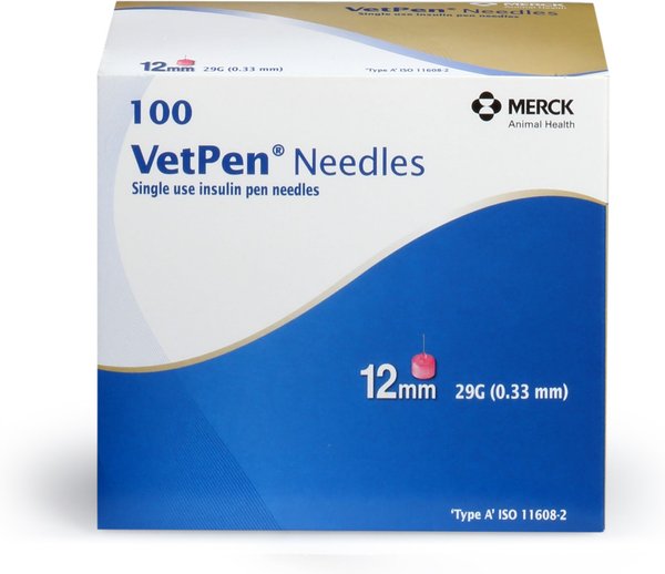 Vetpen Needles 12-mm x 29G, 100 needles slide 1 of 7