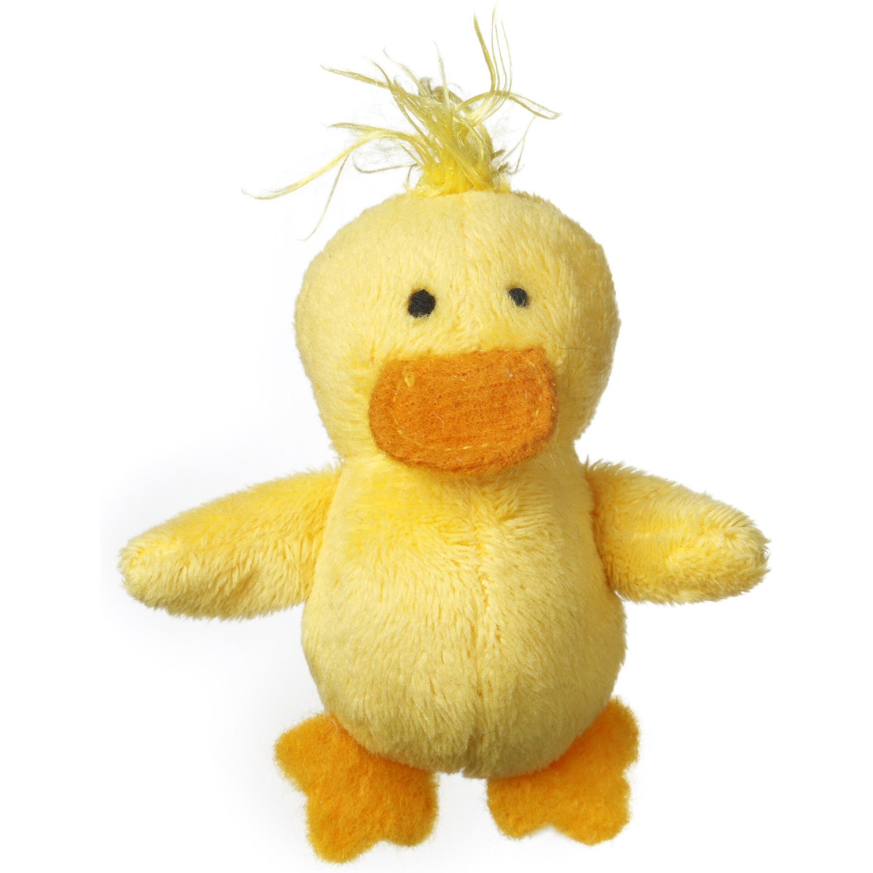 Multipet Look Who's Talking Plush Cat Toy with Catnip, Duck