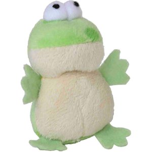 Multipet Look Who's Talking Plush Cat Toy with Catnip, Frog