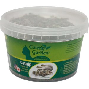 Multipet Catnip Garden Catnip Tub, 1.5-oz tub