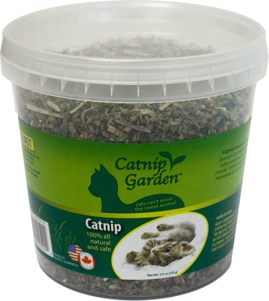 Multipet Catnip Garden Catnip Tub, 2.5-oz slide 1 of 1