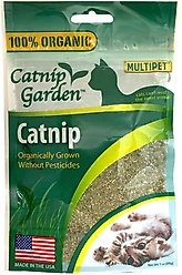 Multipet Catnip Garden Organic Catnip, 1.0-oz bag