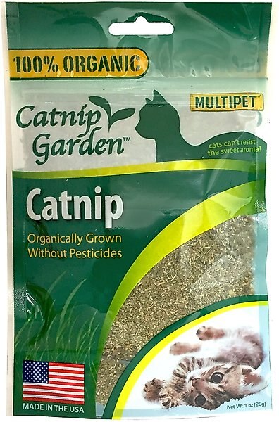 Multipet Catnip Garden Organic Catnip, 1.0-oz bag slide 1 of 1