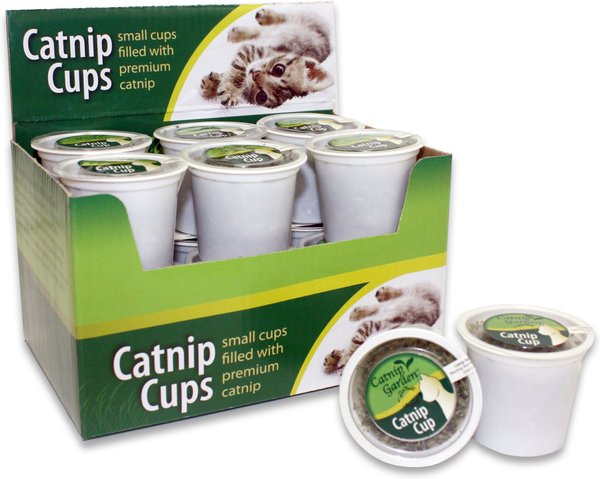 Multipet Catnip Garden Catnip Cups, 12 count slide 1 of 1