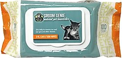 Multipet Groom Genie Eye, Ear & Tush Dog Wipes, 100 count