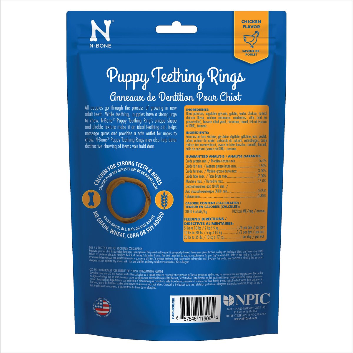 Puppy teething 2024 ring treats