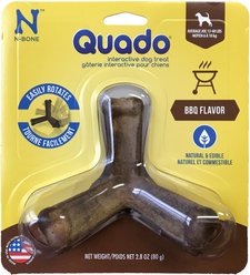 N-Bone Quada BBQ Flavored Interactive Medium Dental Dog Treat