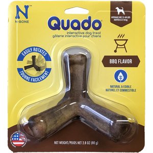 N-Bone Quada BBQ Flavored Interactive Medium Dental Dog Treat