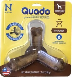 N-Bone Quada BBQ Flavored Interactive Large Dental Dog Treat, 1 count