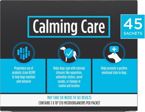 Show full view: Purina Pro Plan Veterinary Diets Calming Care Liver Flavored Powder Calming Supplement for Dogs, 45 count slide 3 of 11