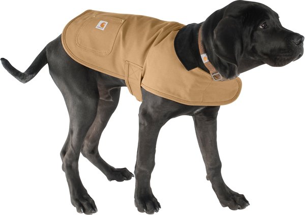 Carhartt Chore Insulated Dog Coat, Brown, X-Large slide 1 of 9