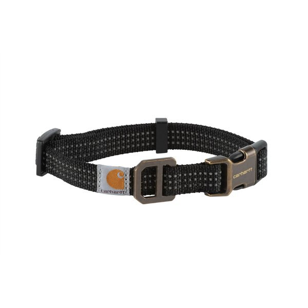 CARHARTT Lighted Dog Collar, Brown, Medium