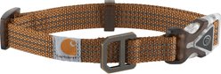Carhartt Lighted Dog Collar, Brown, Medium