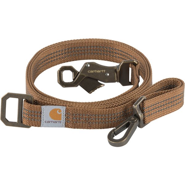 CARHARTT ShockAbsorbing Dog Leash, Brown